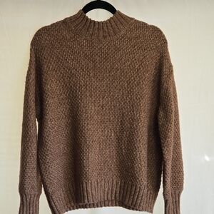 RVCA Women's Brown Knit Sweater